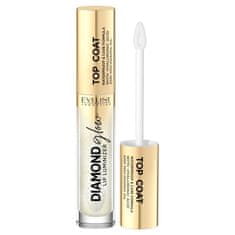 shumee Diamond Glow Lip Luminizer vrchní lak na rty s kyselinou hyaluronovou 12 With Golden Dust 4,5 ml