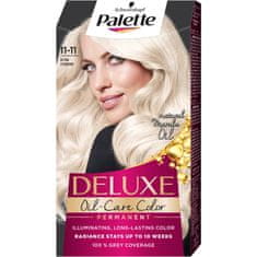 shumee Deluxe Oil-Care Color permanentní barva na vlasy s mikro-olejemi 11-11 Ultra Titanium Blonde