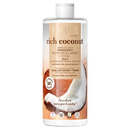 shumee Rich Coconut 2v1 hydratační kokosový micelární fluid a tonikum 500 ml