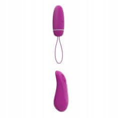 shumee Bezdrátový minivibrátor Raspberry Bnaughty Deluxe Unleashed Vibrating Bullet