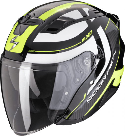 SCORPION Moto přilba EXO-230 PUL černo/fluo žlutá