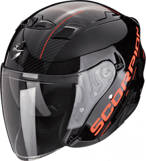 SCORPION Moto přilba EXO-230 QR černo/červená XS