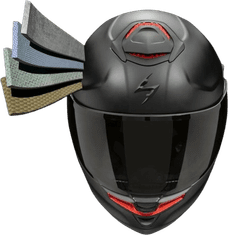 SCORPION Moto přilba GT EXO-GT SP AIR solid matná černo/červená XS