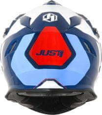 JUST 1 HELMETS Moto přilba JUST1 J34 PRO TOUR červeno/modrá XS