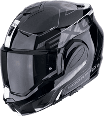 SCORPION Moto přilba EXO-TECH EVO TRAVELLER černo/bílá XS