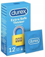 shumee Durex Extra Safe kondomy 12 ks, silnější, zvlhčené