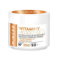 shumee Vitamins of Youth 50+ polotučný stimulující a vyhlazující krém na obličej č.352 50ml