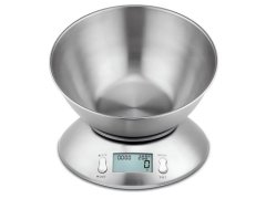 Verk 17142 Kuchyňská váha digitální 5kg/1g, stříbrná