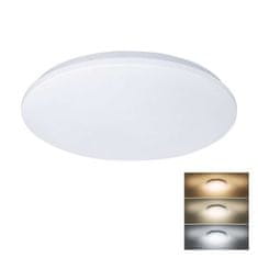 Solight Solight LED stropní světlo Plain, 3CCT, 24W, 1920lm, 3000K, 4000K, 6000K, kulaté, 38cm