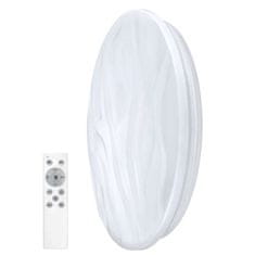 Solight Solight LED smart stropní světlo Wave, 30W, 2300lm, wifi, RGB + CCT, dálkové ovládání