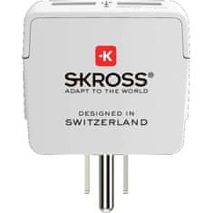 Skross SKROSS cestovní adaptér USA USB pro použití ve Spojených státech, typ B