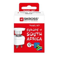 Skross SKROSS cestovní adaptér South Africa Combo pro JAR, Afriku a Střední východ, typ M