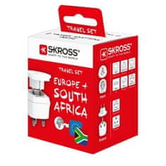 Skross SKROSS cestovní adaptér South Africa Combo pro JAR, Afriku a Střední východ, typ M