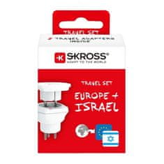 Skross SKROSS cestovní adaptér Israel Combo pro použití v Izraeli, typ H