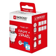 Skross SKROSS cestovní adaptér Israel Combo pro použití v Izraeli, typ H