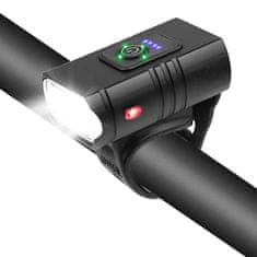 Solight Solight nabíjecí LED cyklo svítilna, 550lm, Li-Ion, USB