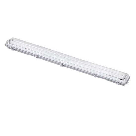 Solight Solight stropní osvětlení prachotěsné, G13, pro 2x 120cm LED trubice, IP65, 127cm