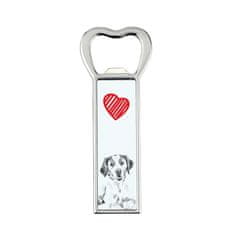 Artdog Brittany Spaniel, Epagneul Breton - otvírák se psem, personalizovaný otvírák na ledničku, jedinečný dárek pro muže od Art-Dog