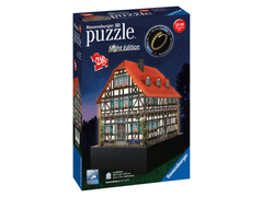 Ravensburger Ravensburger Svíticí 3D puzzle, 216 dílků Tradiční německý dům.