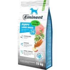 Eminent Puppy Large Breed 15 kg + 2 kg zdarma