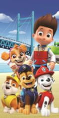 Jerry Fabrics Osuška Paw Patrol PP457 Bridge Bavlna - Froté, 70/140 cm