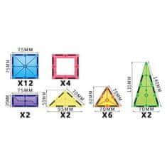 WOOPIE Magnetické 3D stavebnice WOOPIE Montessori