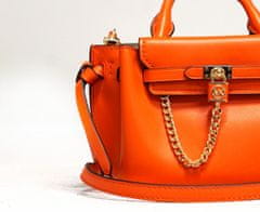 Michael Kors MICHAEL KORS dámská kabelka HAMILTON LEGACY 35S3G9HC0L OPTIC ORANGE XS BELTED XBODY LEATHER