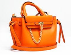 Michael Kors MICHAEL KORS dámská kabelka HAMILTON LEGACY 35S3G9HC0L OPTIC ORANGE XS BELTED XBODY LEATHER