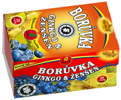 Milota Borůvka s ginkgem a ženšenem 40g(20x2g)