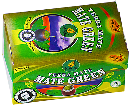 Milota Mate green (Yerba mate) 40g(20x2g)