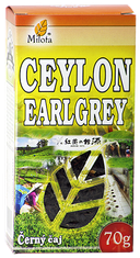 Milota Ceylon black EARLGREY OP 70g