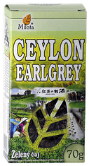 Milota Ceylon green EARLGREY OP 70g