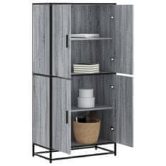 Vidaxl Skříň highboard šedá sonoma 68 x 35 x 139 cm kompozitní dřevo