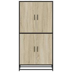 Vidaxl Skříň highboard dub sonoma 68 x 35 x 139 cm kompozitní dřevo