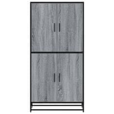 Vidaxl Skříň highboard šedá sonoma 68 x 35 x 139 cm kompozitní dřevo