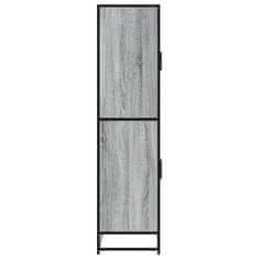 Vidaxl Skříň highboard šedá sonoma 68 x 35 x 139 cm kompozitní dřevo