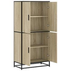 Vidaxl Skříň highboard dub sonoma 68 x 35 x 139 cm kompozitní dřevo