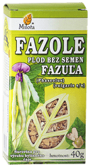 Milota Fazole obecná plod bez semen 40g