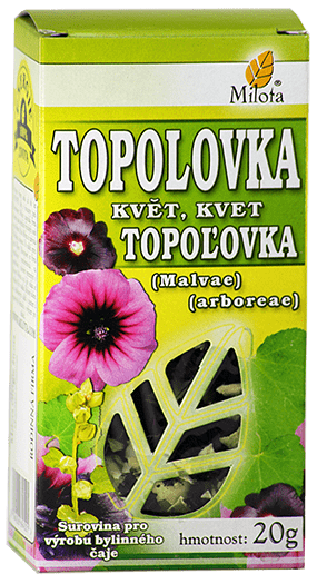 Milota Topolovka růžová květ 20g