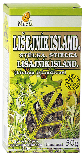 Milota Lišejník islandský stélka 50g