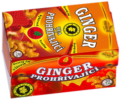 Milota Ginger tea prohřívající 40g(20x2g)