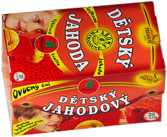 Milota Dětský jahodový aromatizovaný 40g(20x2g)