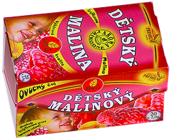 Milota Dětský malinový aromatizovaný 40g(20x2g)