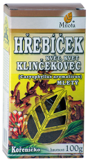 Milota Hřebíček (Hřebíčkovec kořenný) květ mletý 100g