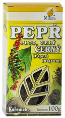 Milota Pepř černý (Pepřovník) plod celý 100g