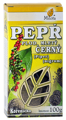 Milota Pepř černý (Pepřovník) plod mletý 100g