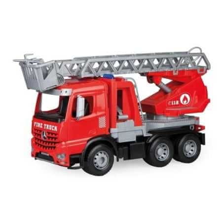 LENA Hasičské auto Mercedes-Benz Arocs - 47cm, stříkající vodu