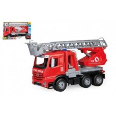 LENA Hasičské auto Mercedes-Benz Arocs - 47cm, stříkající vodu