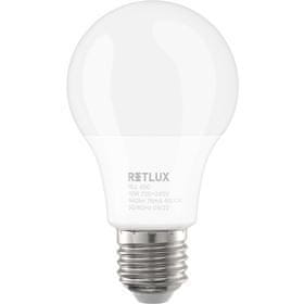 Retlux RLL 450 LED žárovka Classic A60 E27, 3DIMM 10W, studená bílá 50005762