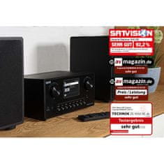 Imperial DABMAN i310 CD Hybridní Micro HiFi systém DAB+, FM, Internet, Bluetooth, černá